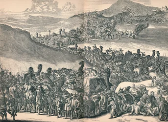 Mansa Musa w drodze do Mekki, c1670, 1903
