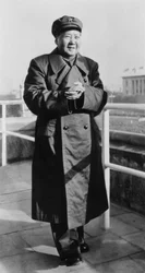 Mao Zedong, chiński rewolucjonista komunistyczny i przywódca, około lat 1960