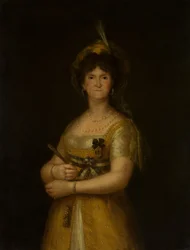 Maria Luiza z Parmy 1751-1819, królowa Hiszpanii.