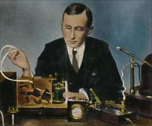 Marconi - Urodzony. 1874, 1934.