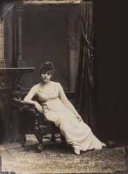 Maria Konstantinovna Bashkirtseva 1858-1884, początek lat 80. XIX wieku.