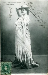 Maria Rodriguez, hiszpańska aktorka, 1905