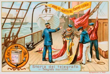 Telegraf morski, ok. 1900.