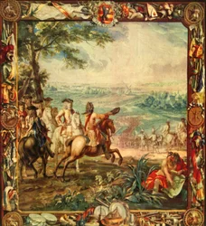 „Marlborough w bitwie pod Oudenarde, 1708”, 1944.