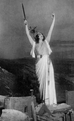 Marthe Chenal, francuski sopran, 1918