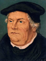 Marcin Luter, XVI-wieczny niemiecki reformator protestancki, XIX w.