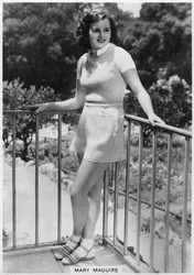 Mary Maguire, australijska aktorka, c1936-c1939