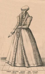 Maria z Austrii, królowa wdowa Węgier.