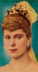 Maria z Teck na ślubie z księciem Yorku, 1893 1935
