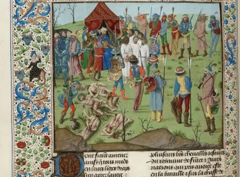 Masakra chrześcijan po bitwie pod Nikopolis, ok. 1470-1475.