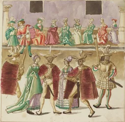 Maskarada, ok. 1515.