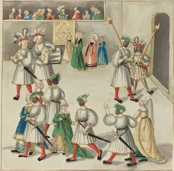 Maskarada, ok. 1515.