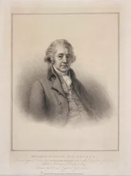 Matthew Boulton, angielski inżynier i przemysłowiec, ok. 1801