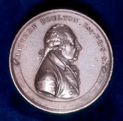 Matthew Boulton, angielski przedsiębiorca, przemysłowiec i inżynier, 1809