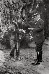 Maurice Maeterlinck, belgijski dramaturg, poeta i eseista, 1915