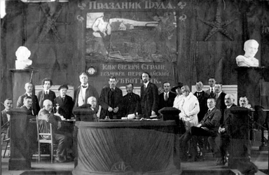 Spotkanie pierwszomajowe, Rosja, 1920