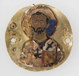 Medalion św. Jana Chryzostoma, bizantyjski, X-XI w.