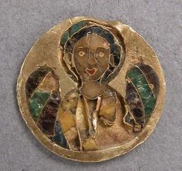 Medalion z Archaniołem, Bizantyjski, XI w.