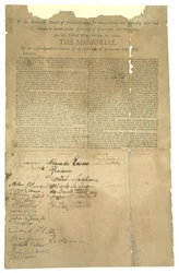 Memoriał dla Honorowej Rady Komisarzy za dostosowanie roszczeń do ziemi na terytorium Luizjany, 1803-1815
