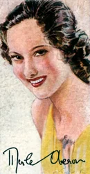 Merle Oberon, 1911-1979, aktorka filmowa, XX wiek