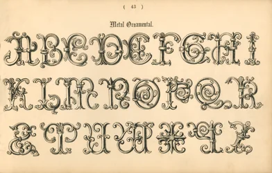 Metalowe Ozdoby, 1862