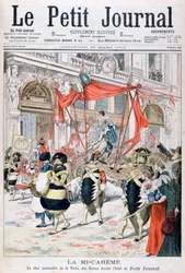 Flota karnawałowa w połowie Wielkiego Postu królowej królowych, 1903