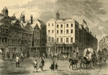 Środkowy rząd, Holborn, ok. 1872 r.