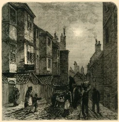 Milford Lane w 1820, 1881.