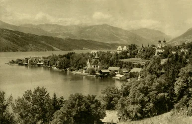 Millstatt am See, Karyntia, Austria, ok. 1935.