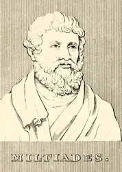 Miltiades, c550-489 pne, 1830.