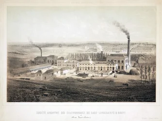 Mining, Coal Sars Longchamps & Bouvy Coalmining Co Ltd, Belgia