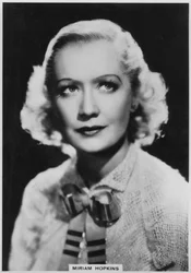 Miriam Hopkins, amerykańska aktorka, 1938