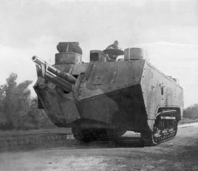 Mobilna artyleria, Moronvilliers, Francja, I wojna światowa, 5 maja 1917