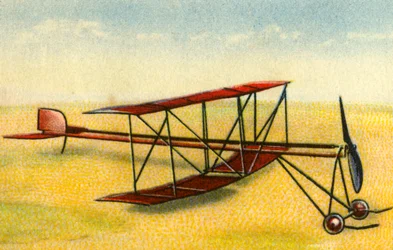 Model dwupłatowca, 1932.