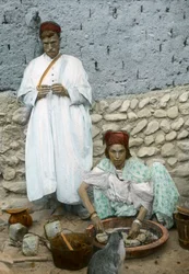 Mohamed Ben Ali i jego żona El Kantara, Tunezja