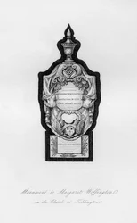 Pomnik aktorki Margaret Woffington w Teddington, XVIII wiek, 1840 r