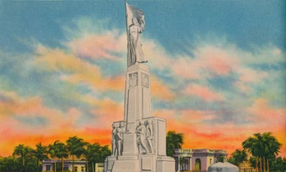 Pomnik flagi, Barranquilla, ok. 1940 r.