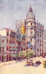 Budynek mauretański i biura panów Guinle, Avenida Rio Branco, 1914