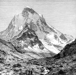 Góra Moira, Indie, 1895