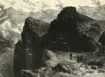 Scena górska w Epirze, 1890.
