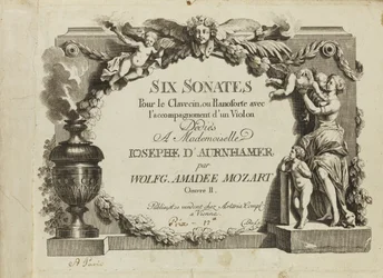 Mozart: Sześć sonat na klawesyn lub pianoforte z towarzyszeniem skrzypiec dedykowanych Mademo