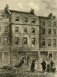 Sklep pana Daviesa, Russell Street, 1881.