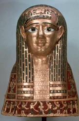 Maska mumii damy, późny okres, 1085-332 pne