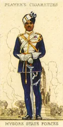 Siły stanowe Mysore, 1936.