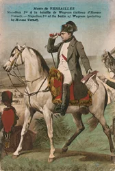 Napoleon w bitwie pod Wagram, 1809, ok. 1910.
