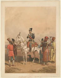 Nasser al-Din Shah Qajar 1831-1896, Szahanszah perski, ok. 1930 1850