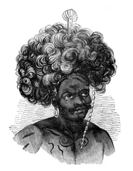 Pochodzący z Wysp Papui, 1848