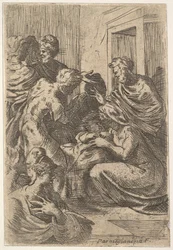Szopka, XVII wiek.