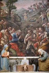 Szopka w bazylice San Martino, Martina Franca, Apulia, Martina Franca, Włochy