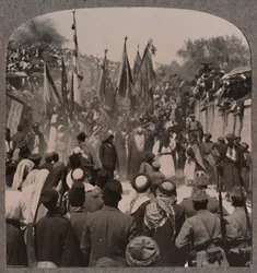 Procesja Nebi Musa, ok. 1900